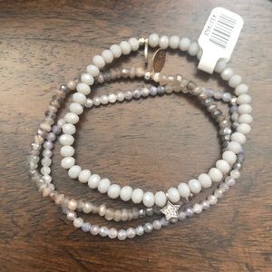 Rachel Lynn Chicago Bracelet Set Moonstone